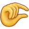 Pinching Hand emoji on Samsung